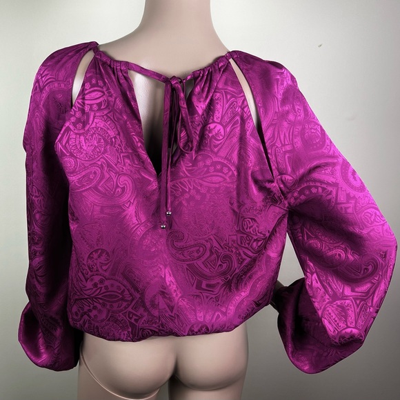 NEW VERONICA BEARD PAISLEY PRINT TOP - Picture 6 of 8